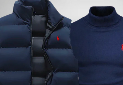 Weste + Kostenloser Pullover. (Letzter Abverkauf)