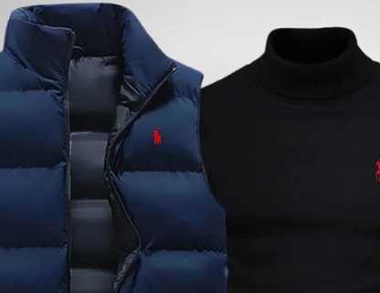 Weste + Kostenloser Pullover. (Letzter Abverkauf)