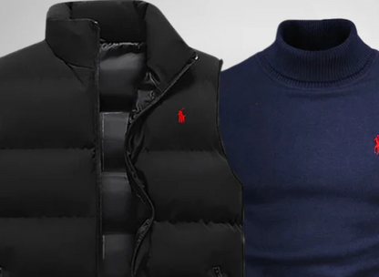 Weste + Kostenloser Pullover. (Letzter Abverkauf)