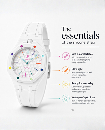 Royal Pop Silicone Bracelet - LAN BA | CONTRAST